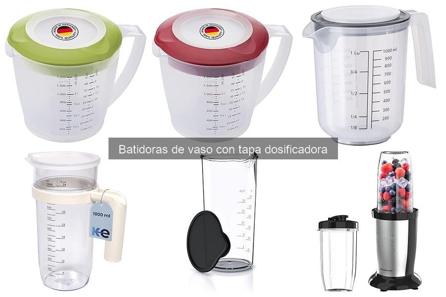 Cómo elegir la batidora de vaso con tapa dosificadora ideal