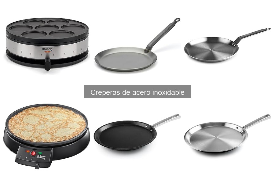 Cómo elegir la crepera de acero inoxidable perfecta