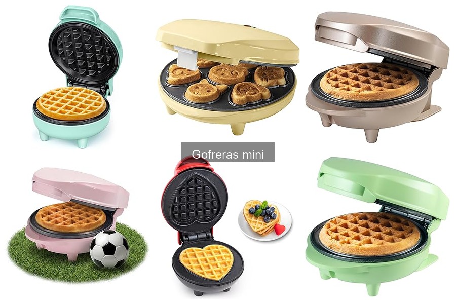 Cómo elegir la gofrera mini adecuada para tus desayunos