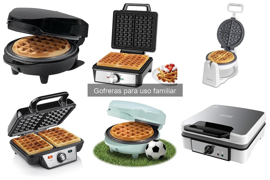 ¿Cómo elegir la gofrera perfecta para tu familia?