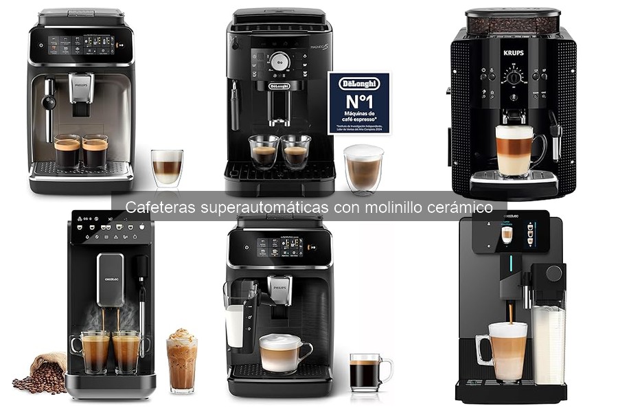 Cómo elegir la mejor cafetera superautomática con molinillo cerámico