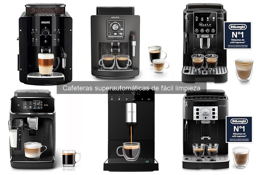 Cómo elegir la mejor cafetera superautomática fácil de limpiar