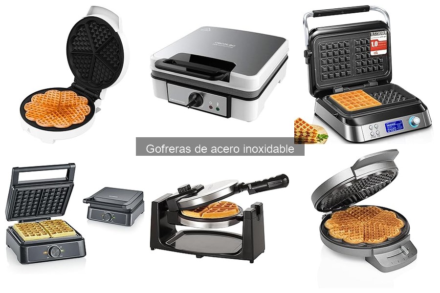 Cómo elegir la mejor gofrera de acero inoxidable