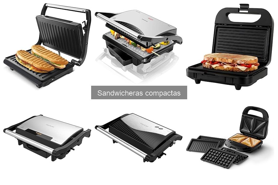 Cómo elegir la mejor sandwichera compacta para tus sándwiches