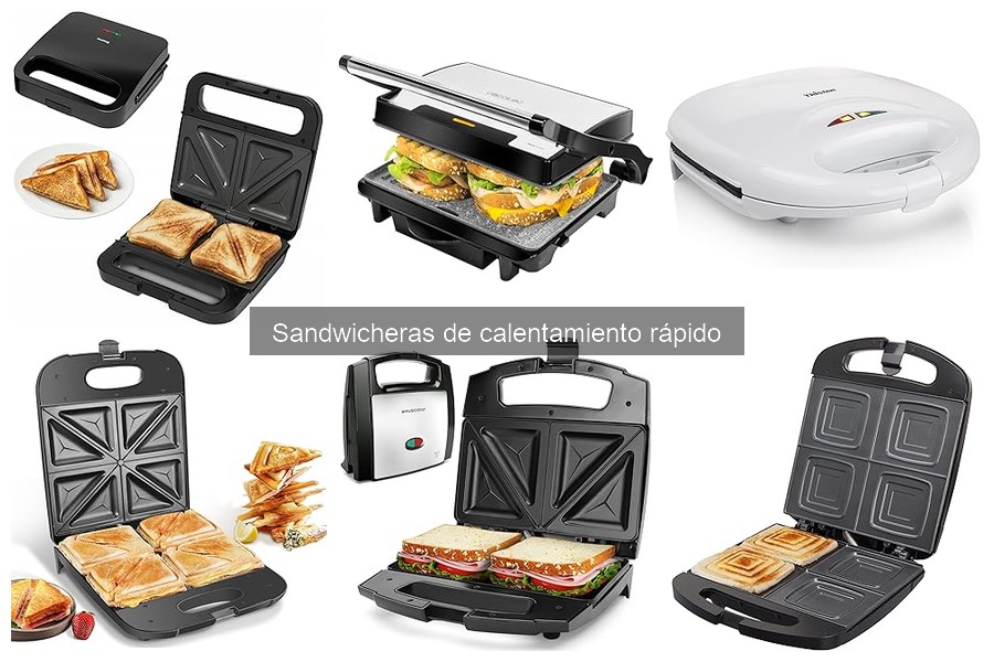 Cómo elegir la mejor sandwichera de calentamiento rápido