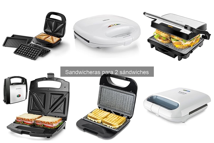 Cómo Elegir la Mejor Sandwichera para 2 Sándwiches