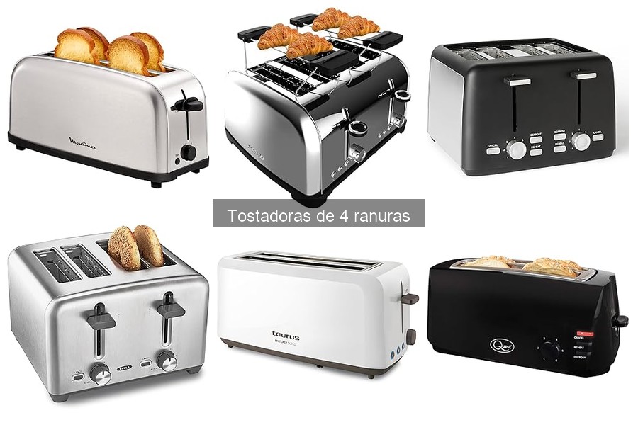 Cómo elegir la mejor tostadora de 4 ranuras en 2023