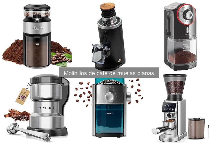 Cómo elegir un molinillo de café de muelas planas