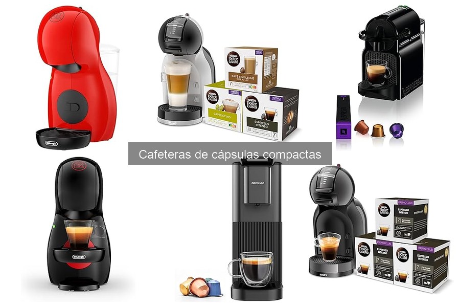 Cómo elegir una cafetera de cápsulas compacta: guía práctica
