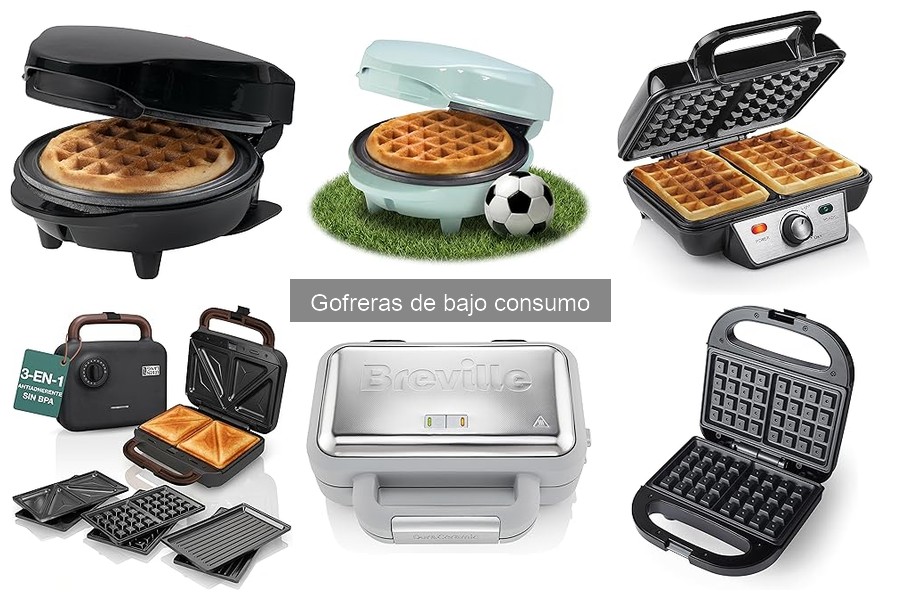 Cómo elegir una gofrera de bajo consumo: Guía completa