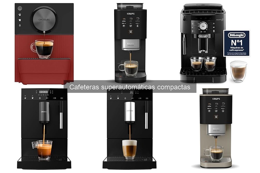 Cómo funcionan las cafeteras superautomáticas compactas