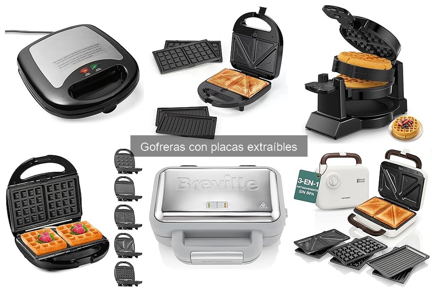 Cómo limpiar gofreras con placas extraíbles fácilmente