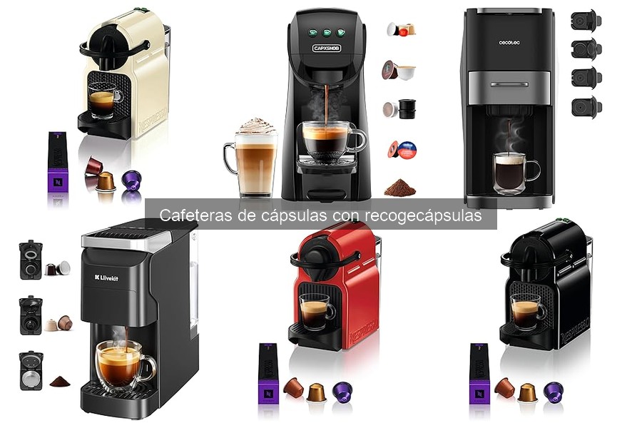 Cómo limpiar tu cafetera de cápsulas con recogecápsulas
