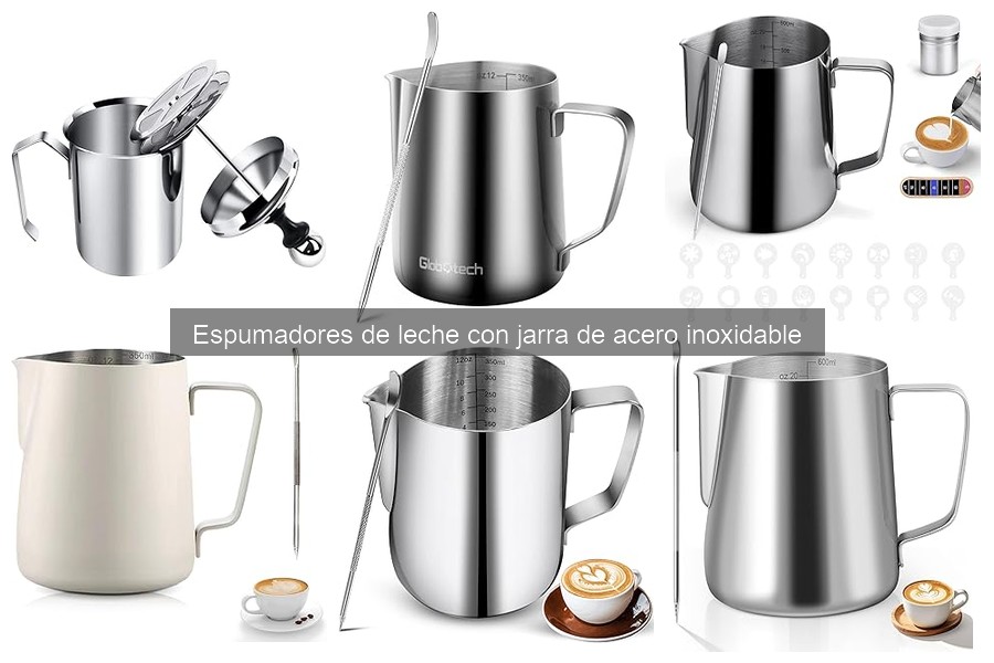 Cómo limpiar un espumador de leche de acero inoxidable
