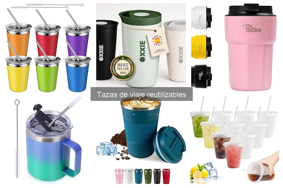 Cómo limpiar y cuidar tus tazas de viaje reutilizables