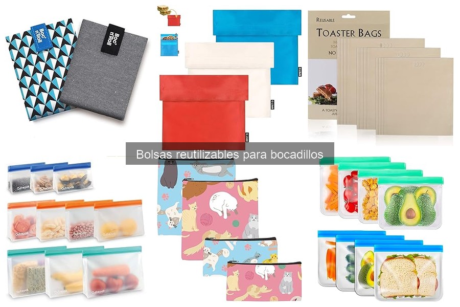Cómo limpiar y mantener bolsas reutilizables para bocadillos