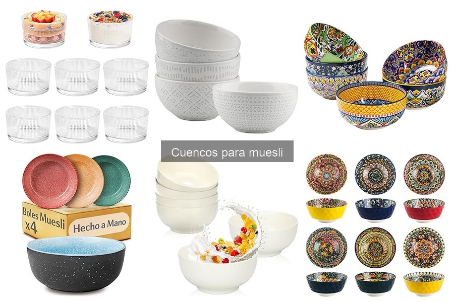 Cómo limpiar y mantener cuencos para muesli correctamente
