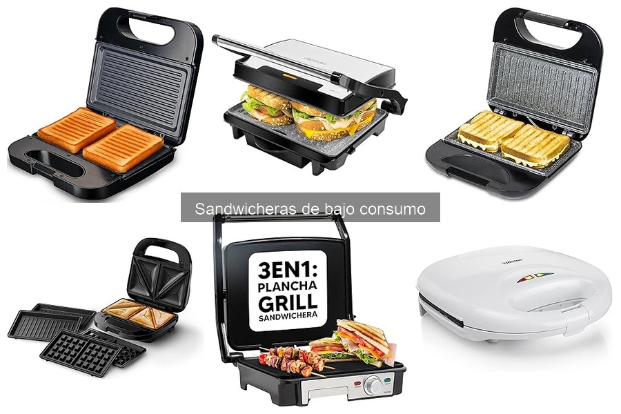 Cómo limpiar y mantener sandwicheras de bajo consumo