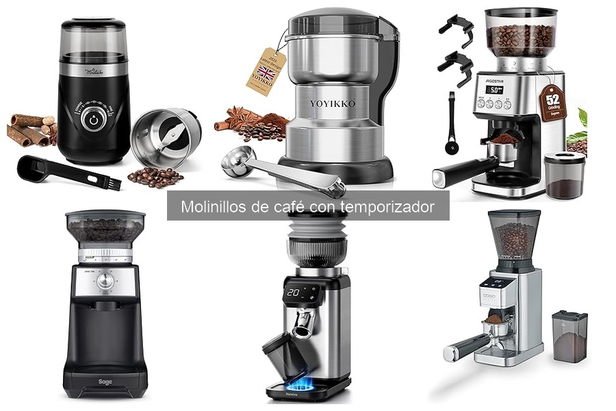 Cómo limpiar y mantener tu molinillo de café con temporizador
