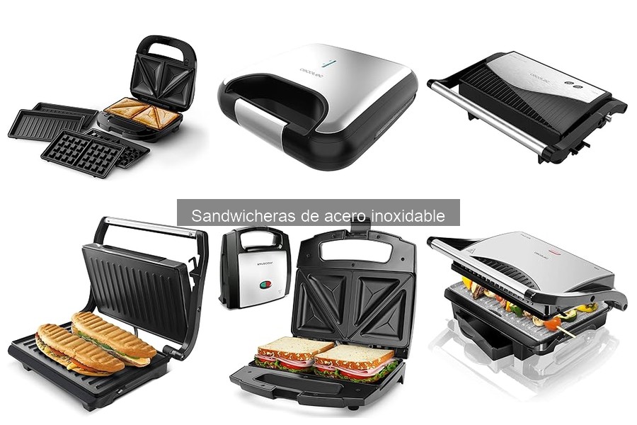 Cómo mantener sandwicheras de acero inoxidable para mayor duración