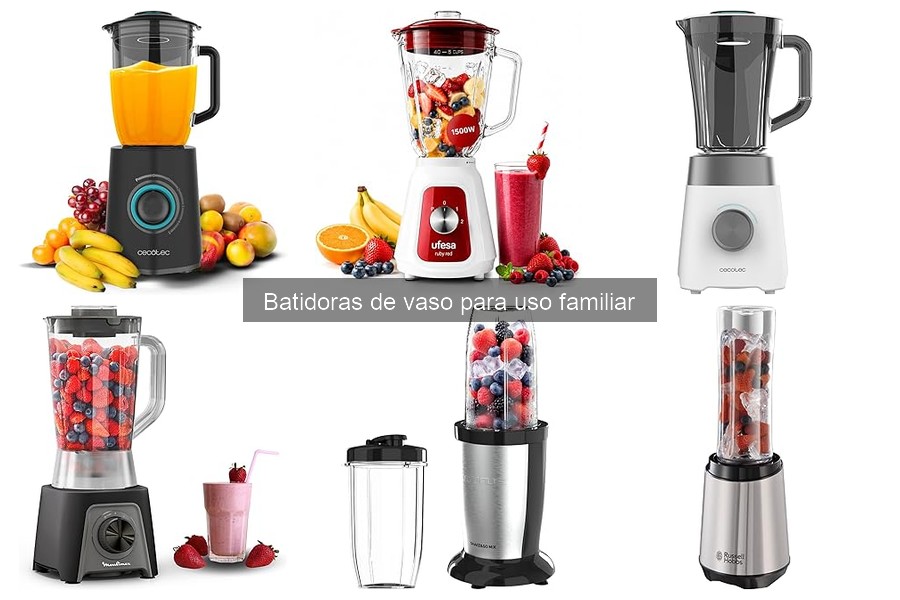 Cómo usar correctamente una batidora de vaso en casa
