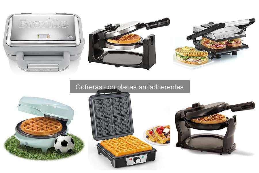 Cómo usar correctamente una gofrera antiadherente