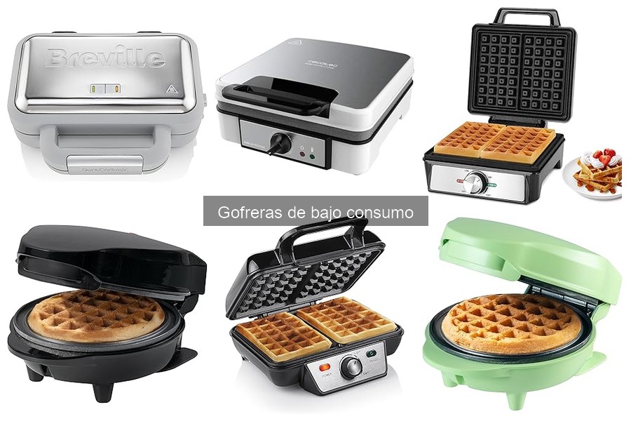 Cómo usar correctamente una gofrera de bajo consumo