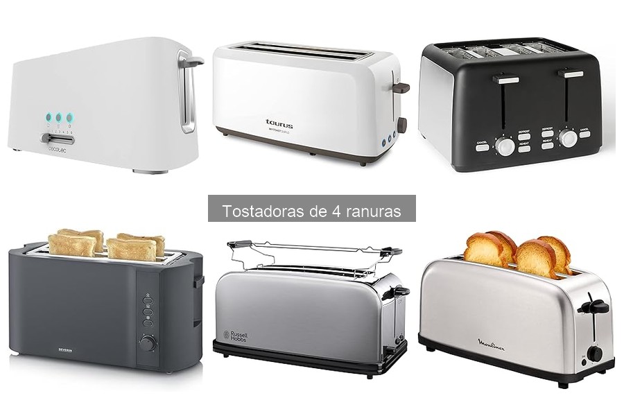 Cómo usar correctamente una tostadora de 4 ranuras
