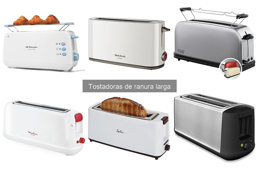 Cómo usar correctamente una tostadora de ranura larga