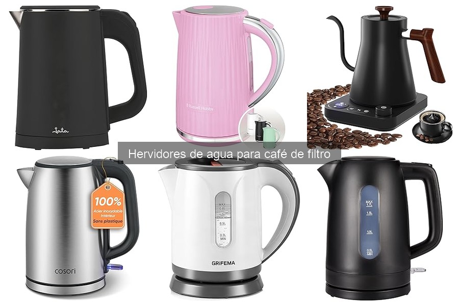 Cómo usar hervidores de agua para café de filtro correctamente