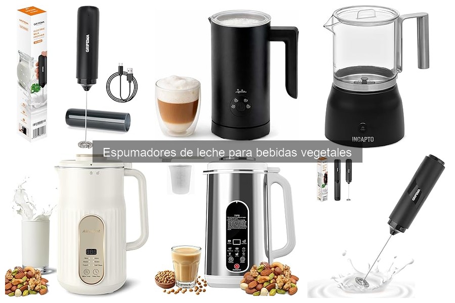 Cómo usar un espumador de leche para bebidas vegetales