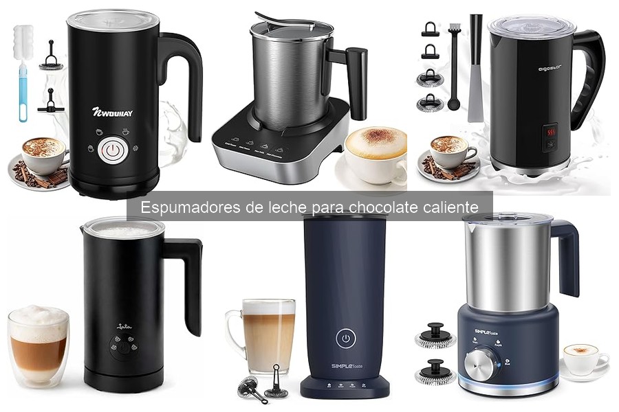 Cómo usar un espumador de leche para chocolate caliente