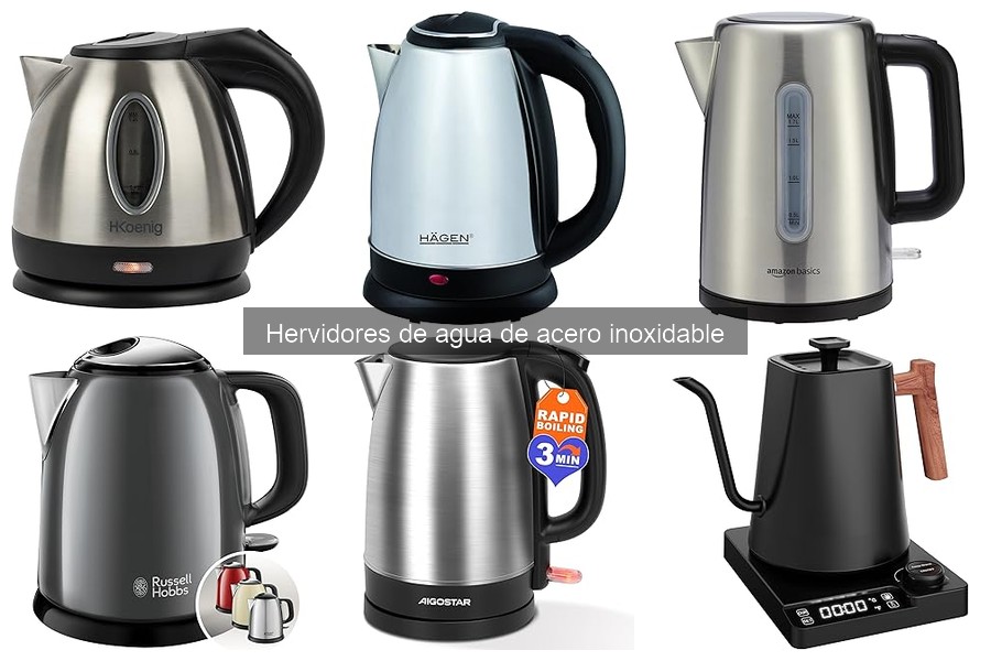 Cómo usar un hervidor de agua de acero inoxidable correctamente