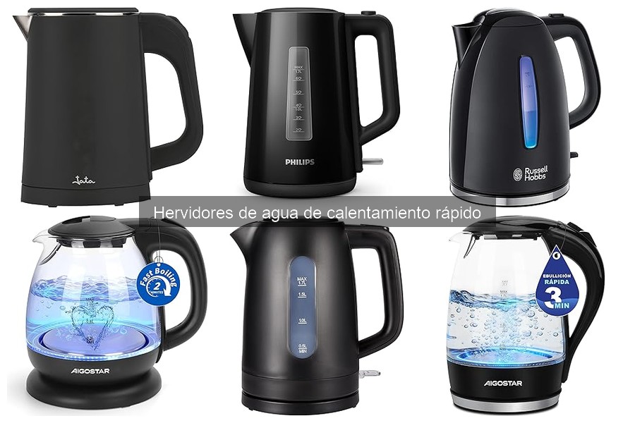 Cómo usar un hervidor de agua de calentamiento rápido