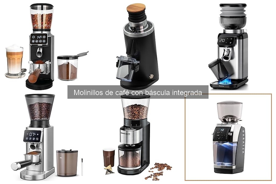 Cómo usar un molinillo de café con báscula integrada