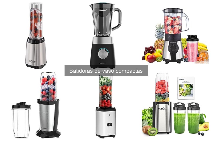 Cómo usar una batidora de vaso compacta: Guía práctica