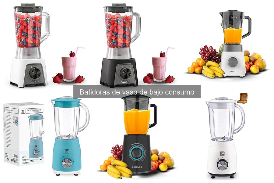 Cómo usar una batidora de vaso de bajo consumo fácilmente