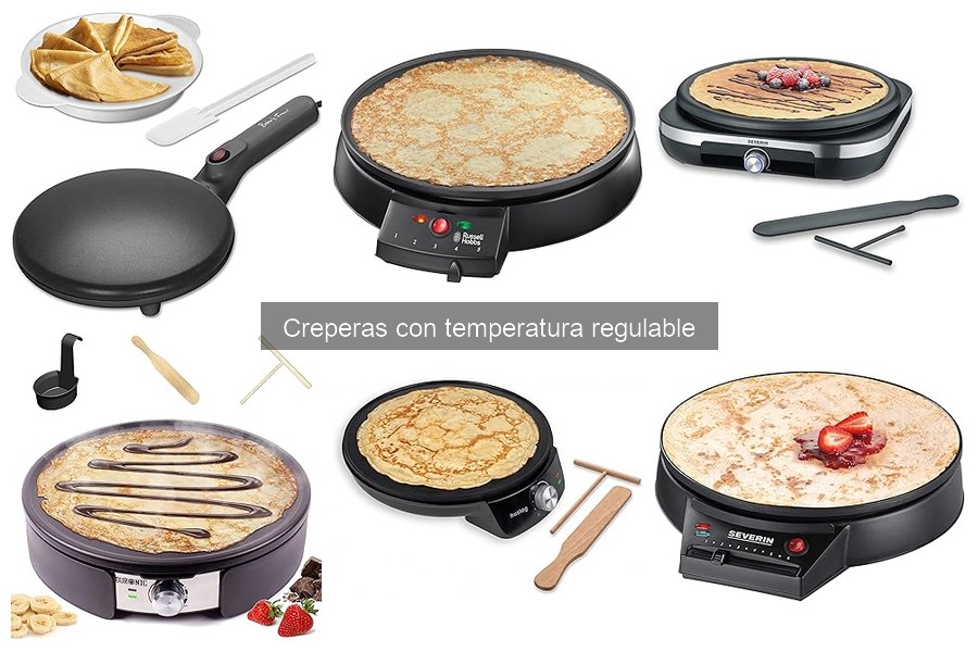 Cómo usar una crepera con temperatura regulable fácilmente