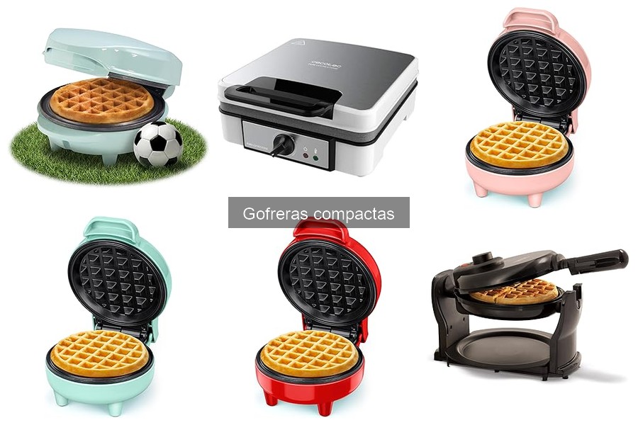 Cómo usar una gofrera compacta: guía fácil y práctica