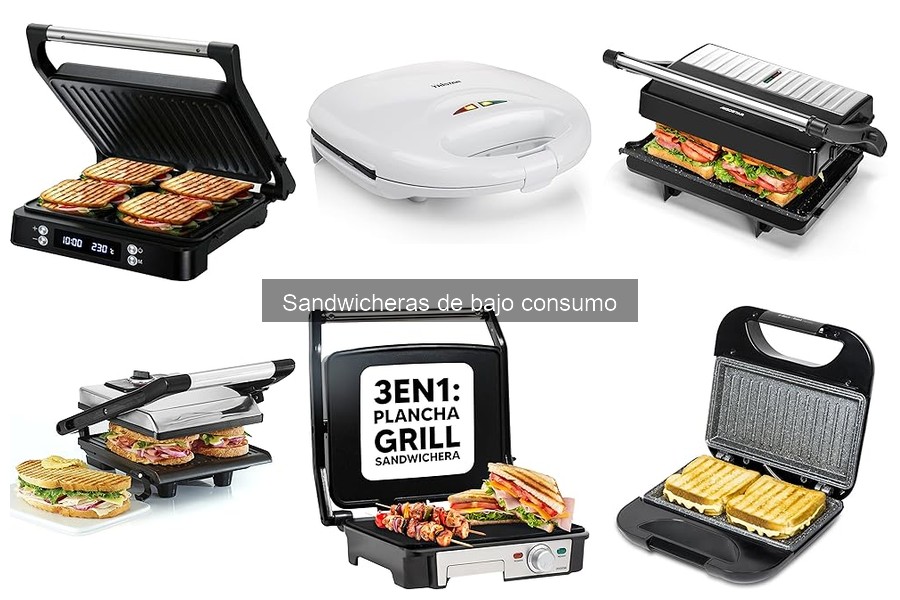 Cómo Usar una Sandwichera de Bajo Consumo Eficazmente