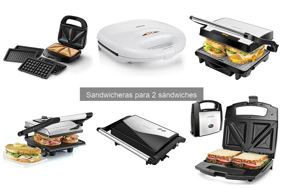Cómo usar una sandwichera para 2 sándwiches: guía fácil