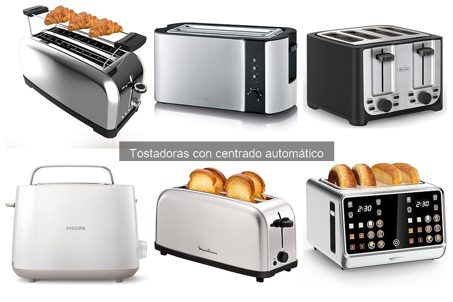 Cómo usar una tostadora con centrado automático eficazmente