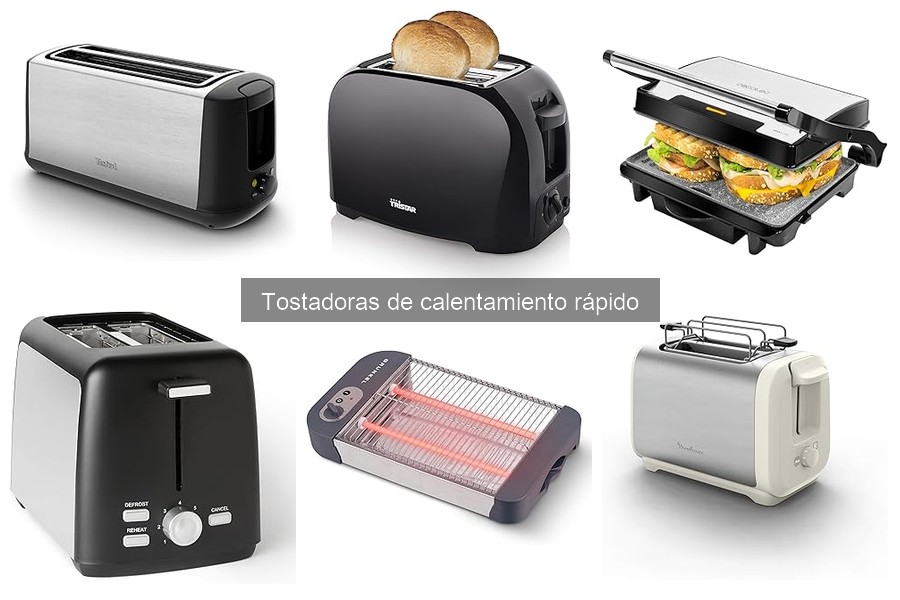 Cómo usar una tostadora de calentamiento rápido correctamente