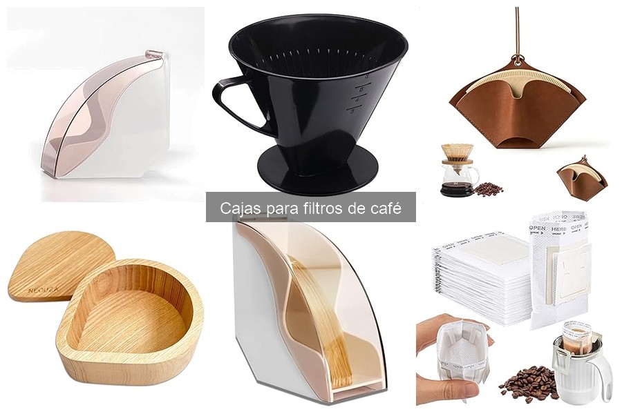 Cómo usar y mantener las cajas para filtros de café