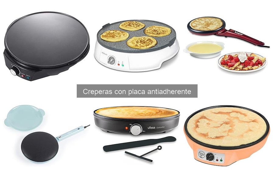 Cómo utilizar correctamente una crepera con placa antiadherente