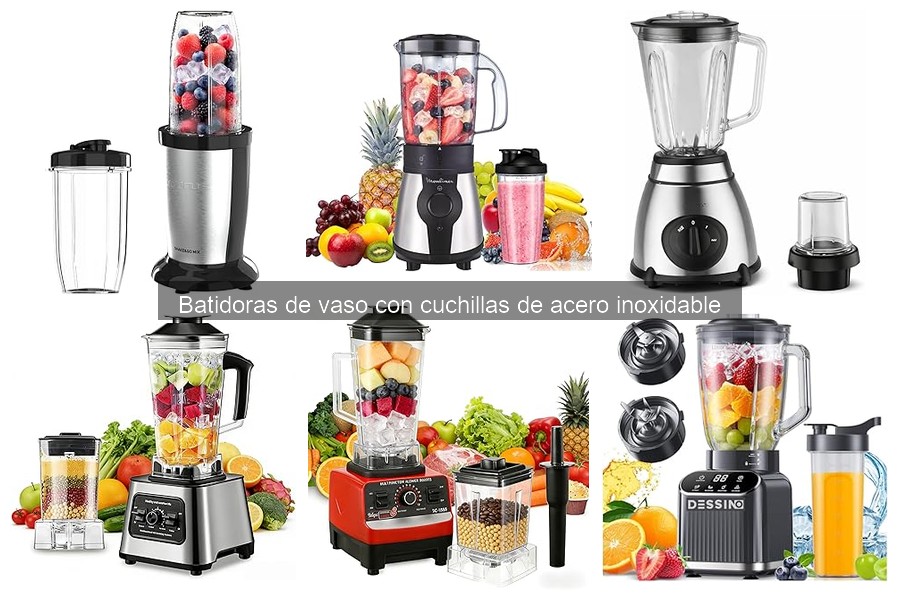 Comparativa: Batidoras de Vaso de Acero Inoxidable vs Plástico
