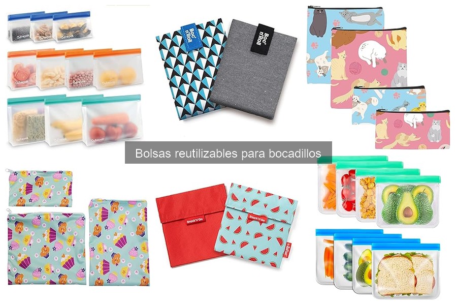 Comparativa: Bolsas reutilizables de tela vs silicona