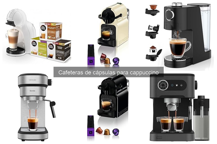 Comparativa: Cafeteras de Cápsulas vs Otras Máquinas para Cappuccino