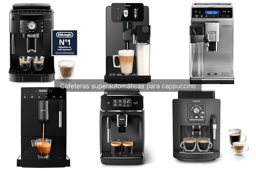 Comparativa: Cafeteras Superautomáticas vs. Manuales para Cappuccino