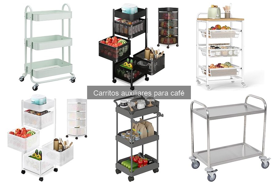 Comparativa: Carritos Auxiliares vs Mesas de Café